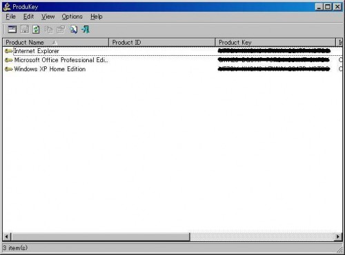 プロダクトキーを調べる Produkey Pcマスターへの道