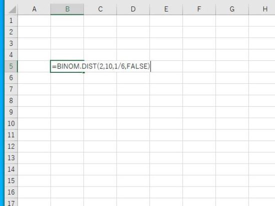 BINOM.DIST関数