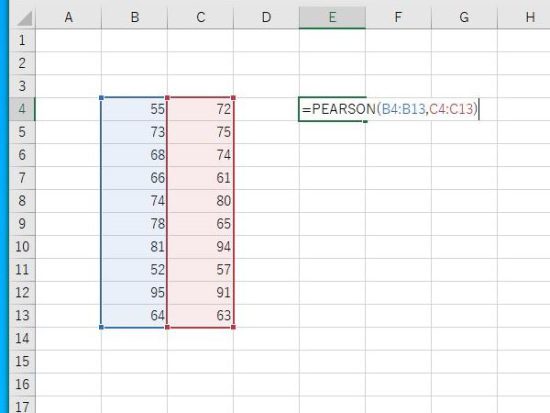 PEARSON関数