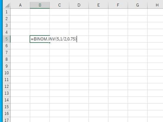 BINOM.INV関数