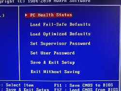 PC Health Status