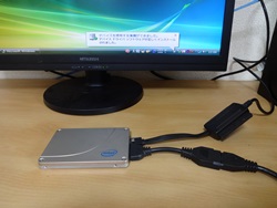 SSDのUSB接続